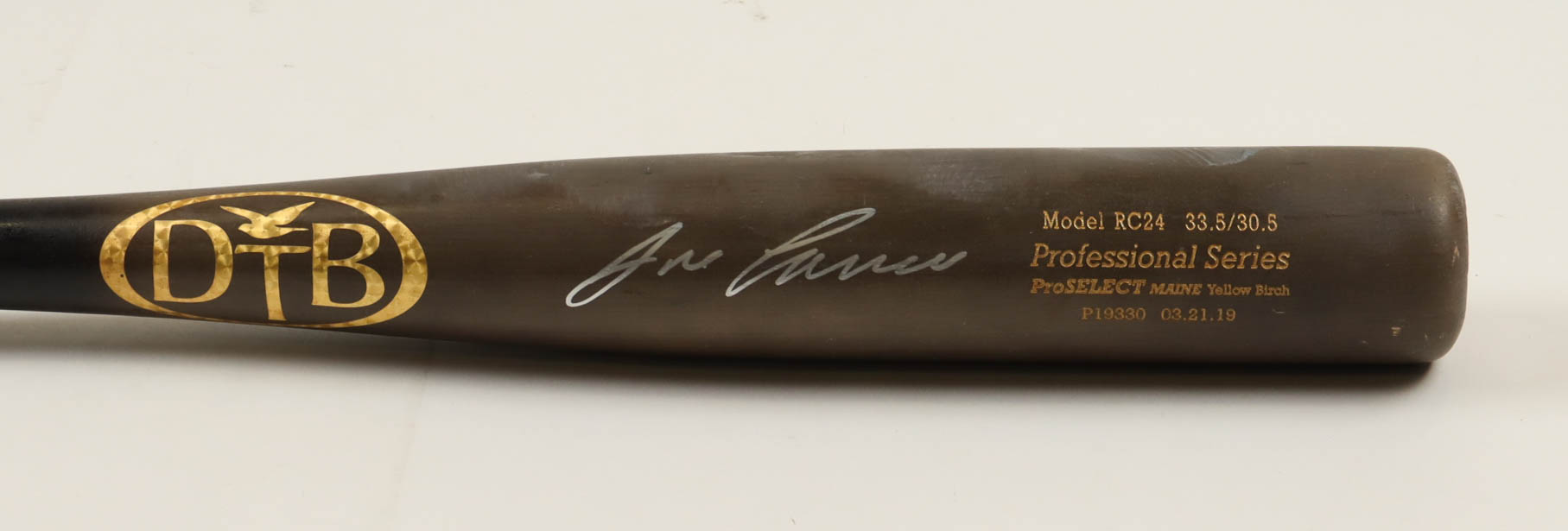 Jose Canseco Signed DTB Game-Used Baseball Bat (Beckett) at PristineAuction.com Jose Canseco Signed DTB Game-Used Baseball Bat (Beckett) at PristineAuction.com