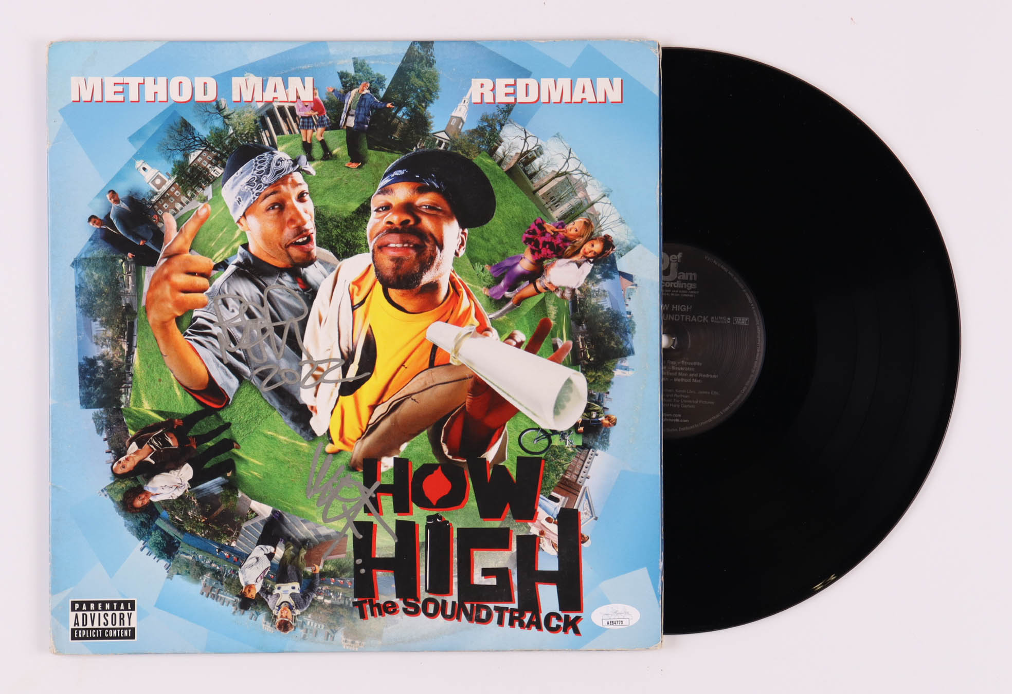 Method Man & Redman Signed "How High: The Soundtrack" Vinyl Record Album Inscribed "2022" (JSA) at PristineAuction.com Method Man & Redman Signed "How High: The Soundtrack" Vinyl Record Album Inscribed "2022" (JSA) at PristineAuction.com