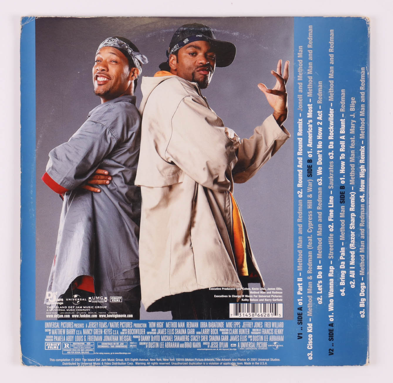 Method Man & Redman Signed "How High: The Soundtrack" Vinyl Record Album Inscribed "2022" (JSA) at PristineAuction.com Method Man & Redman Signed "How High: The Soundtrack" Vinyl Record Album Inscribed "2022" (JSA) at PristineAuction.com