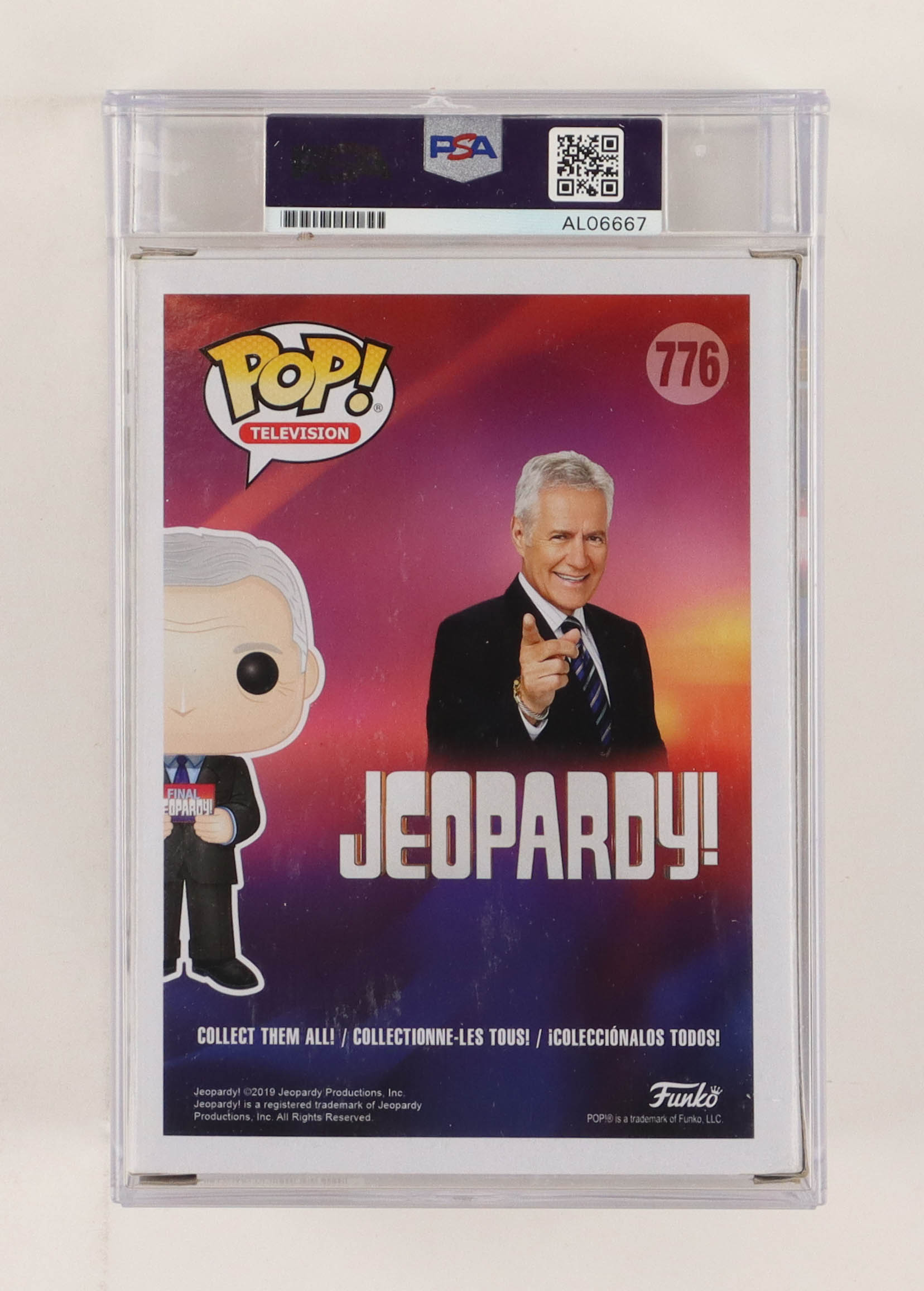 Ken Jennings Signed "Jeopardy" #776 Funko Pop! Vinyl Figure Inscribed "Who is..." (PSA) at PristineAuction.com Ken Jennings Signed "Jeopardy" #776 Funko Pop! Vinyl Figure Inscribed "Who is..." (PSA) at PristineAuction.com
