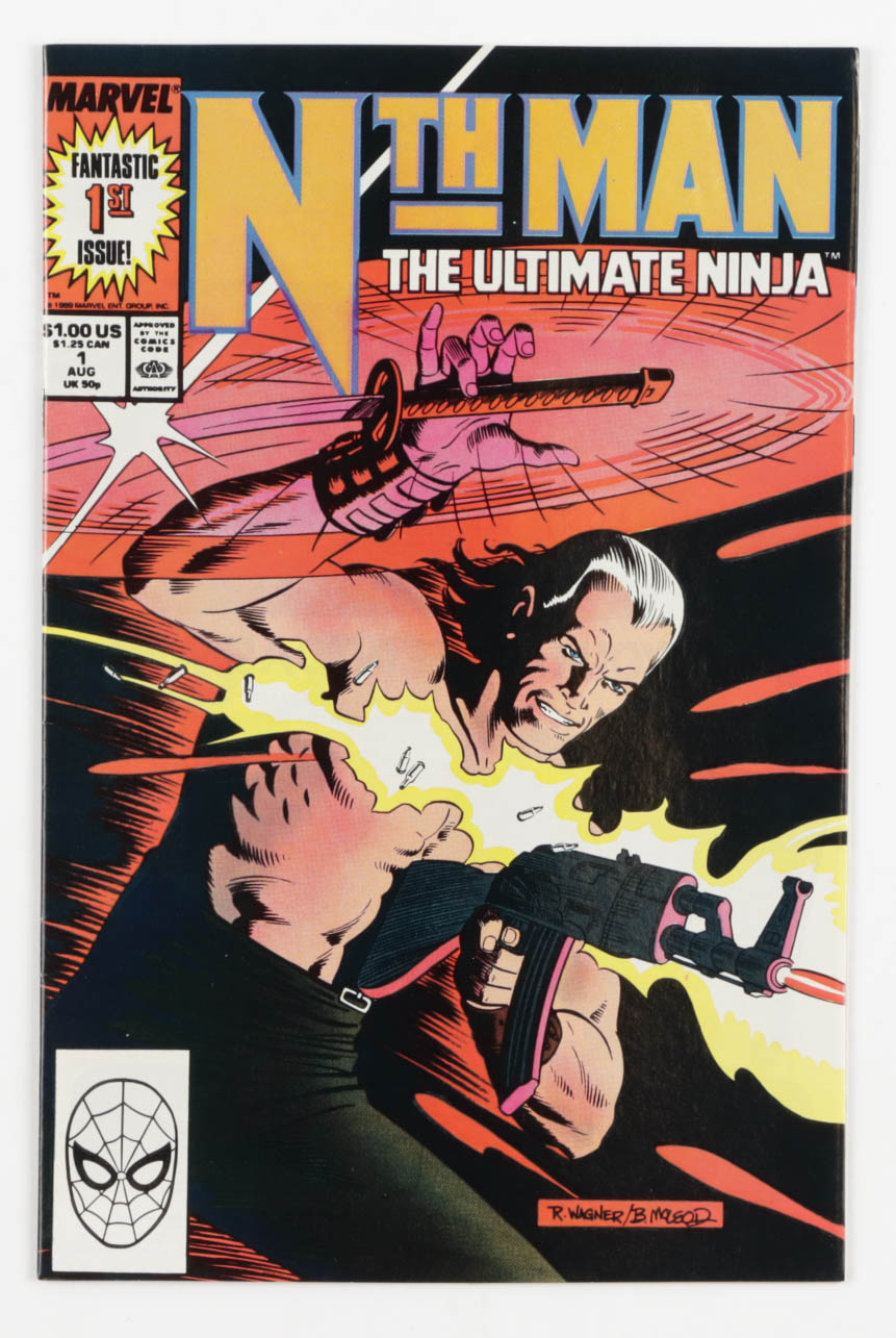 1989 "Nth Man" Issue #1B Marvel Comic Book at PristineAuction.com 1989 "Nth Man" Issue #1B Marvel Comic Book at PristineAuction.com
