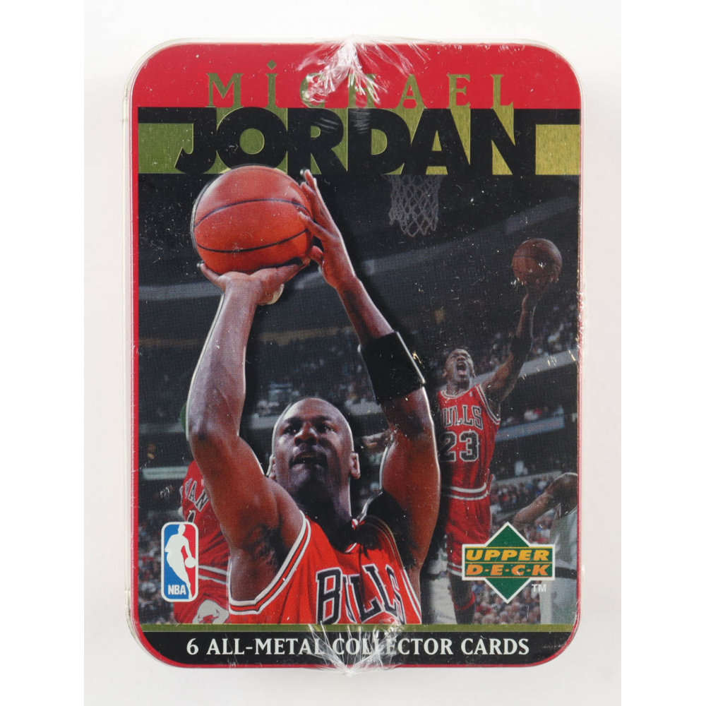upper deck michael jordan 5 all metal collector cards worth