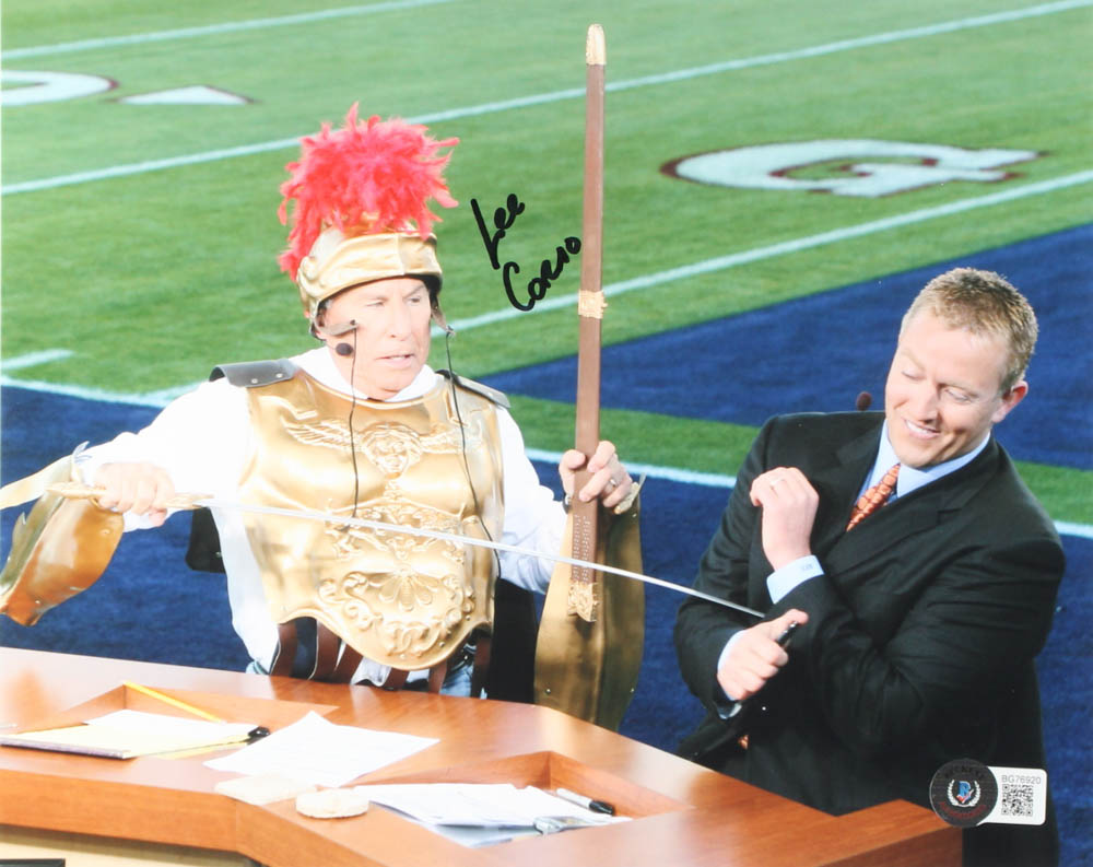 Lee Corso Signed 8x10 Photo (Beckett) at PristineAuction.com Lee Corso Signed 8x10 Photo (Beckett) at PristineAuction.com