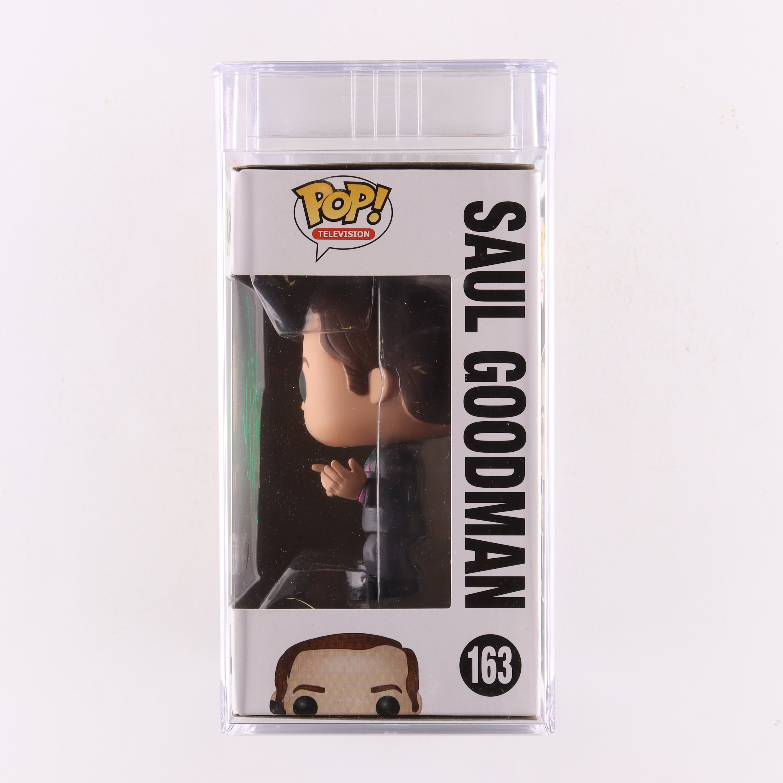 Bob Odenkirk Signed "Breaking Bad" #163 Saul Goodman Funko Pop! Vinyl Figure (PSA) at PristineAuction.com Bob Odenkirk Signed "Breaking Bad" #163 Saul Goodman Funko Pop! Vinyl Figure (PSA) at PristineAuction.com