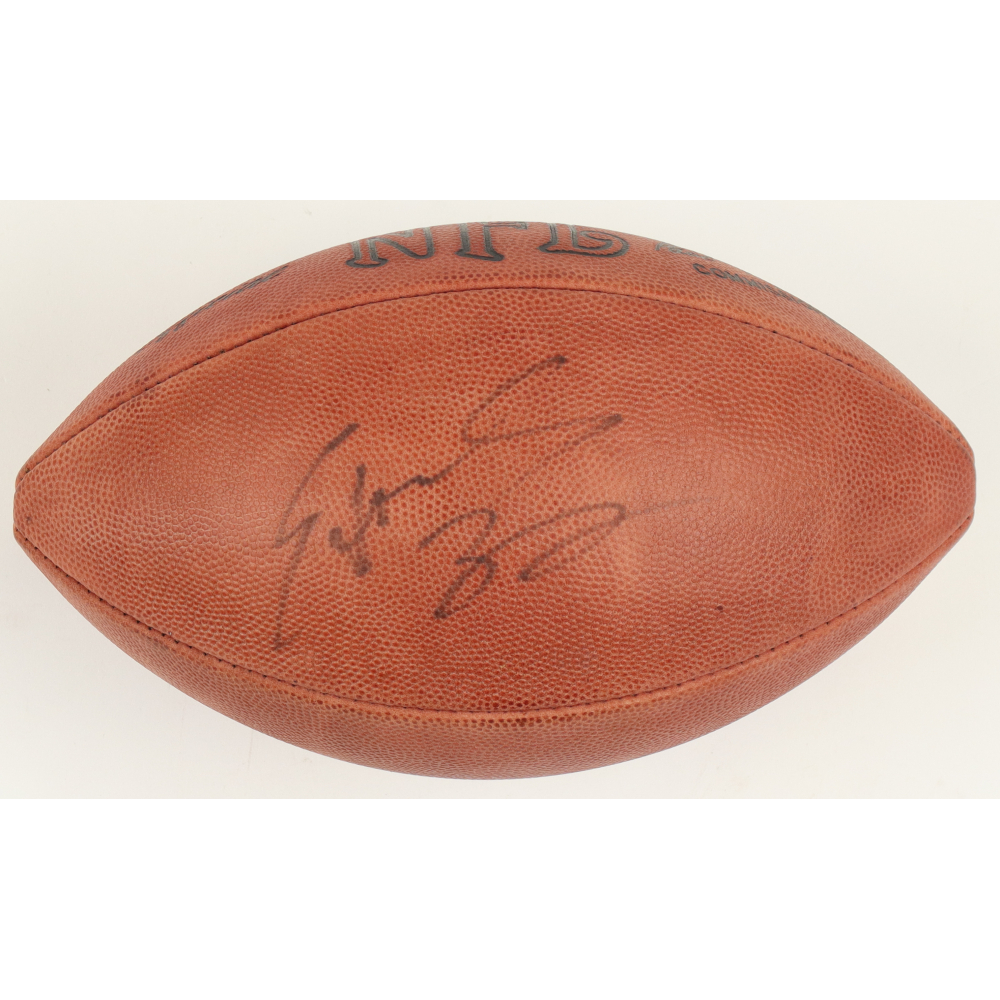 Edgerrin James Signed NFL Football (JSA & Palm Beach) Pristine Auction
