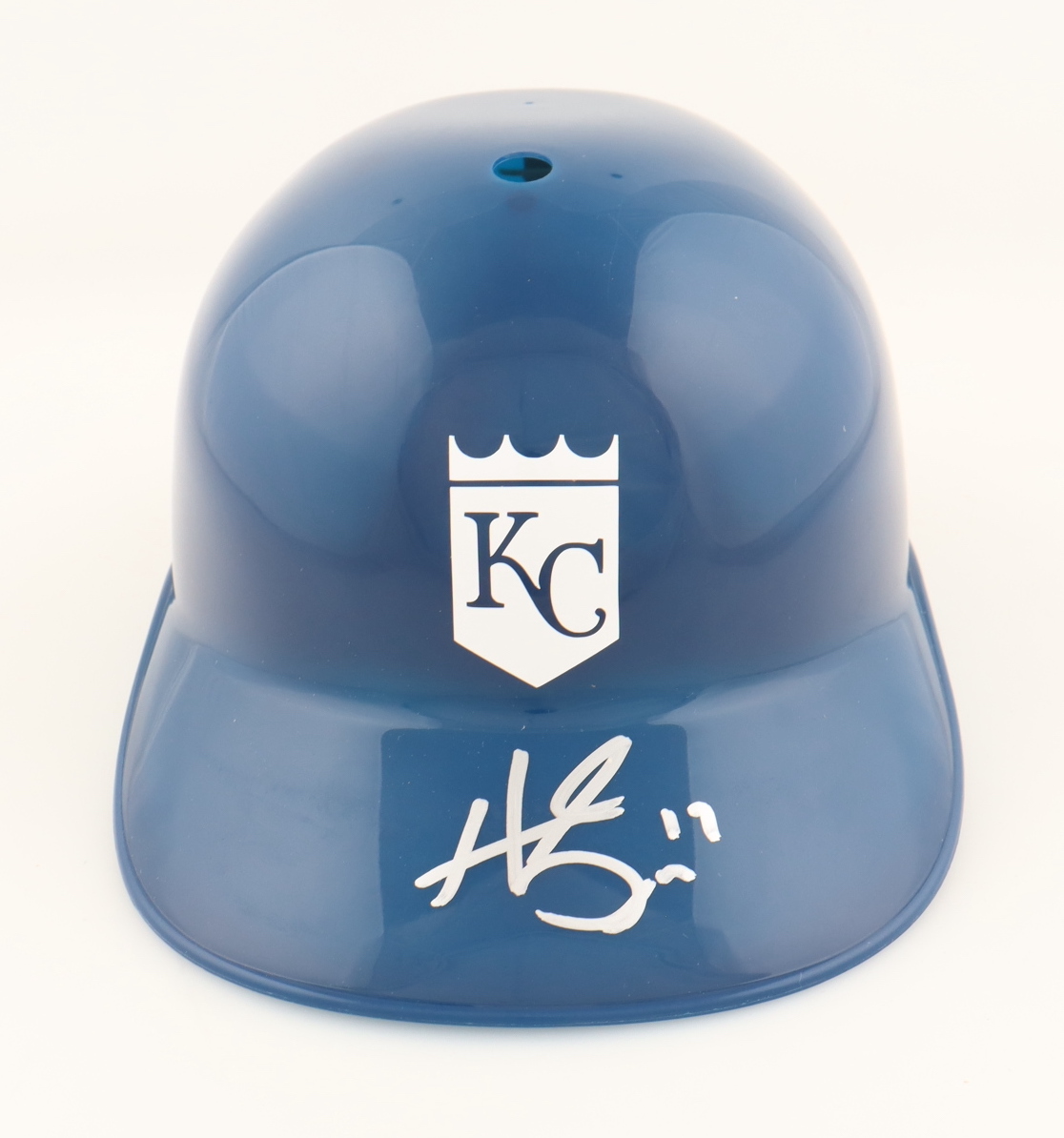 Hunter Dozier Signed Royals Full-Size Batting Helmet (PSA) at PristineAuction.com Hunter Dozier Signed Royals Full-Size Batting Helmet (PSA) at PristineAuction.com