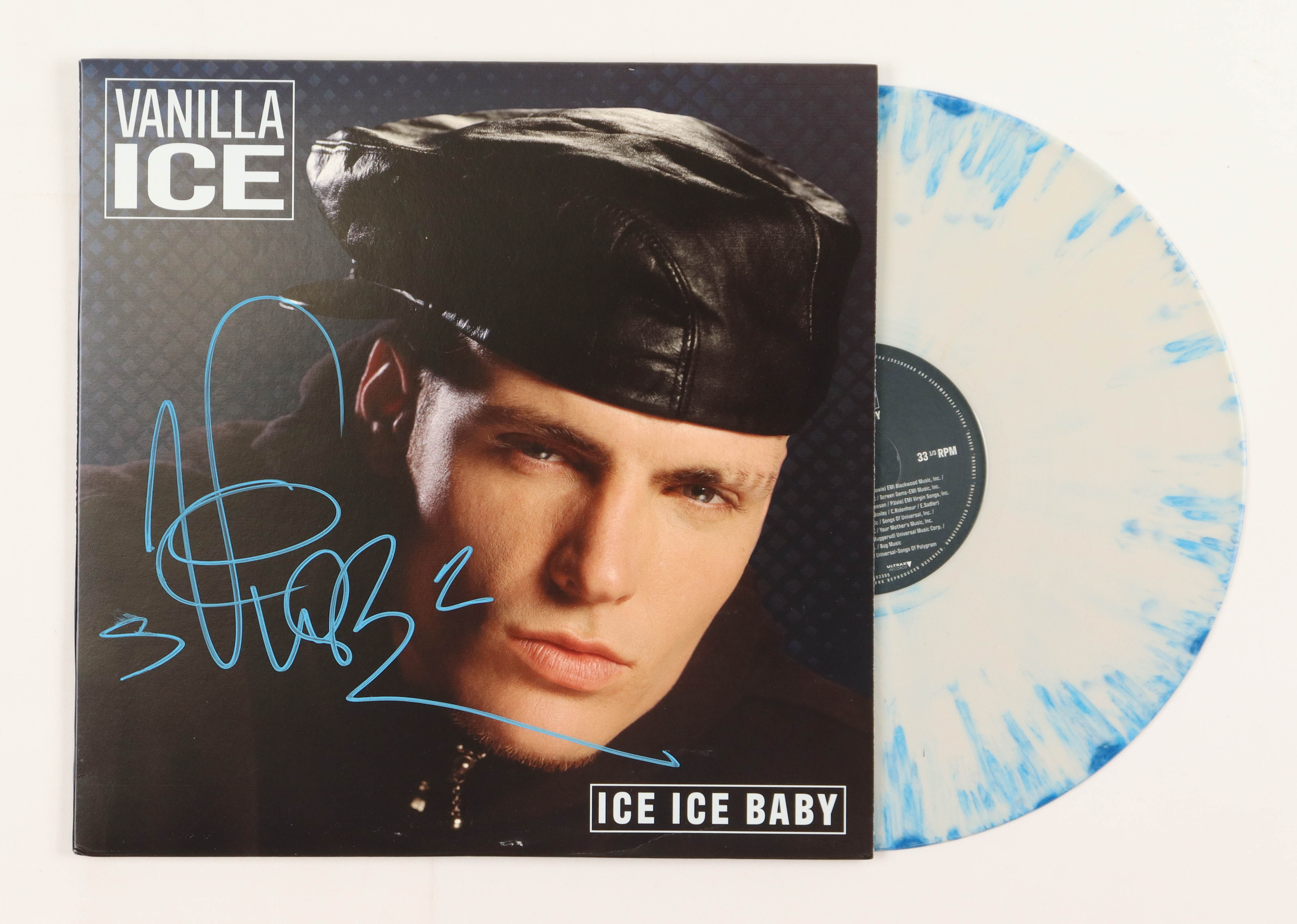 Vanilla Ice Signed "Ice Ice Baby" 1990 LP Vinyl Record Album (JSA) at PristineAuction.com Vanilla Ice Signed "Ice Ice Baby" 1990 LP Vinyl Record Album (JSA) at PristineAuction.com