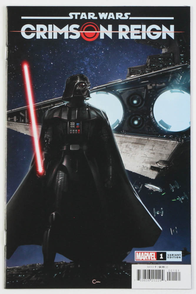 2022 "Star Wars: Crimson Reign" Issue #1 Marvel Comic Book at PristineAuction.com 2022 "Star Wars: Crimson Reign" Issue #1 Marvel Comic Book at PristineAuction.com