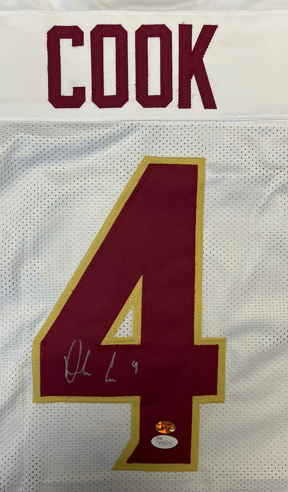 Dalvin Cook Signed Jersey (JSA & Cook) at PristineAuction.com Dalvin Cook Signed Jersey (JSA & Cook) at PristineAuction.com