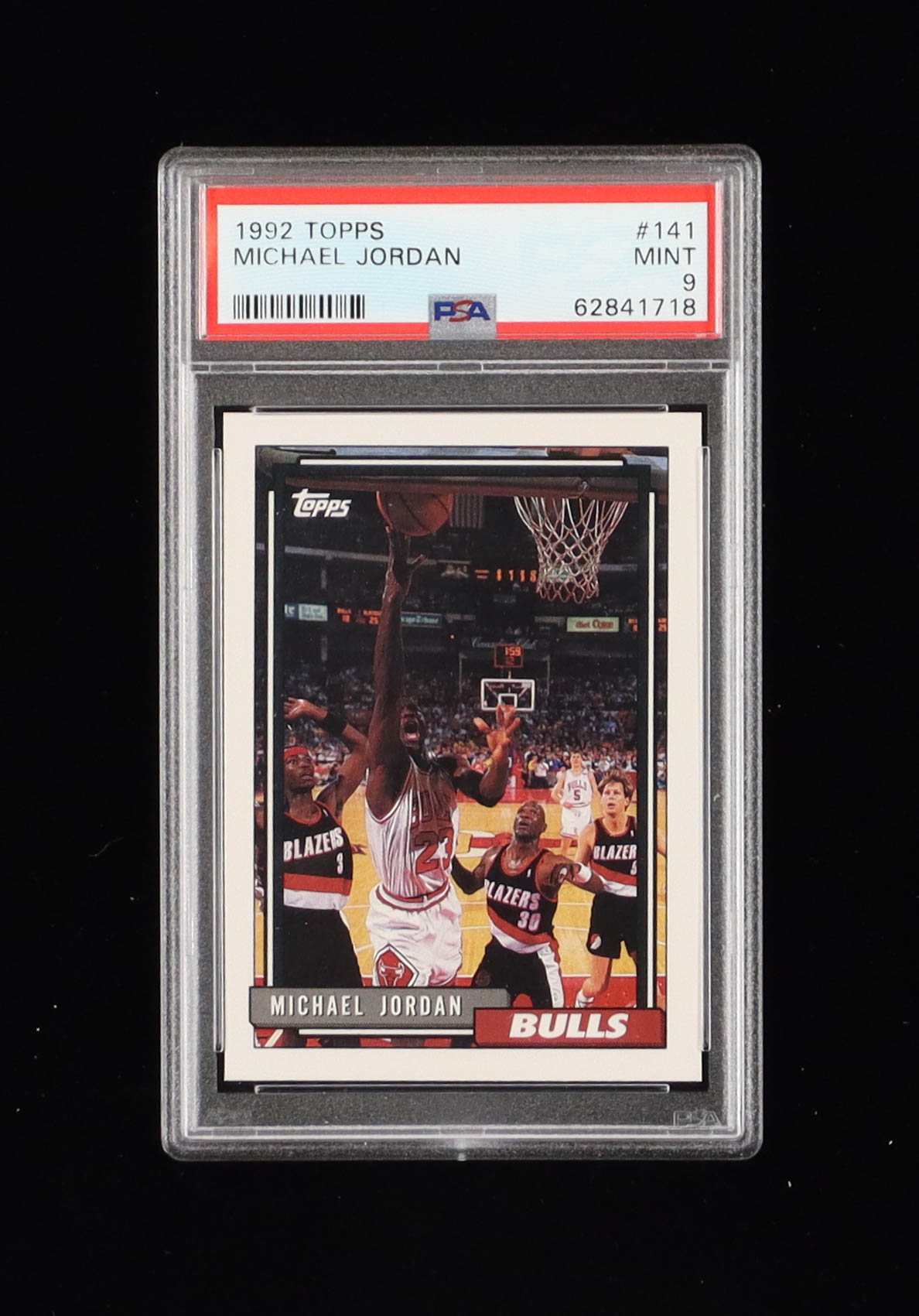 Michael Jordan 1992-93 Topps #141 (PSA 9) at PristineAuction.com Michael Jordan 1992-93 Topps #141 (PSA 9) at PristineAuction.com