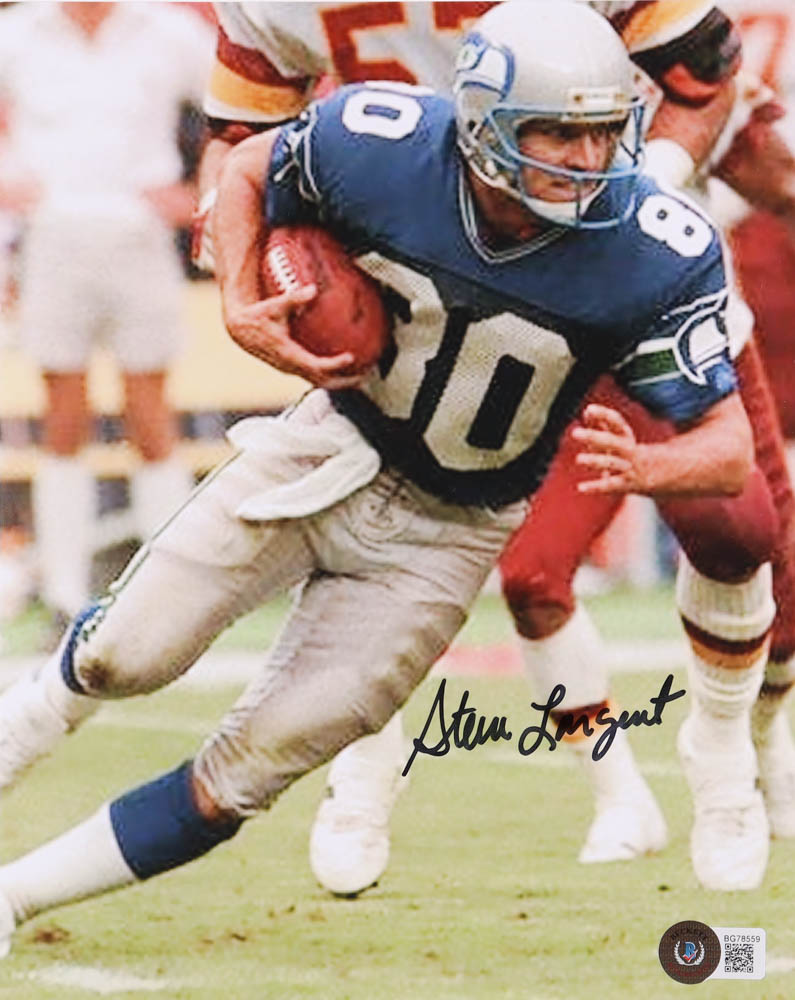 Steve Largent Signed Seahawks 8x10 Photo (Beckett) at PristineAuction.com Steve Largent Signed Seahawks 8x10 Photo (Beckett) at PristineAuction.com