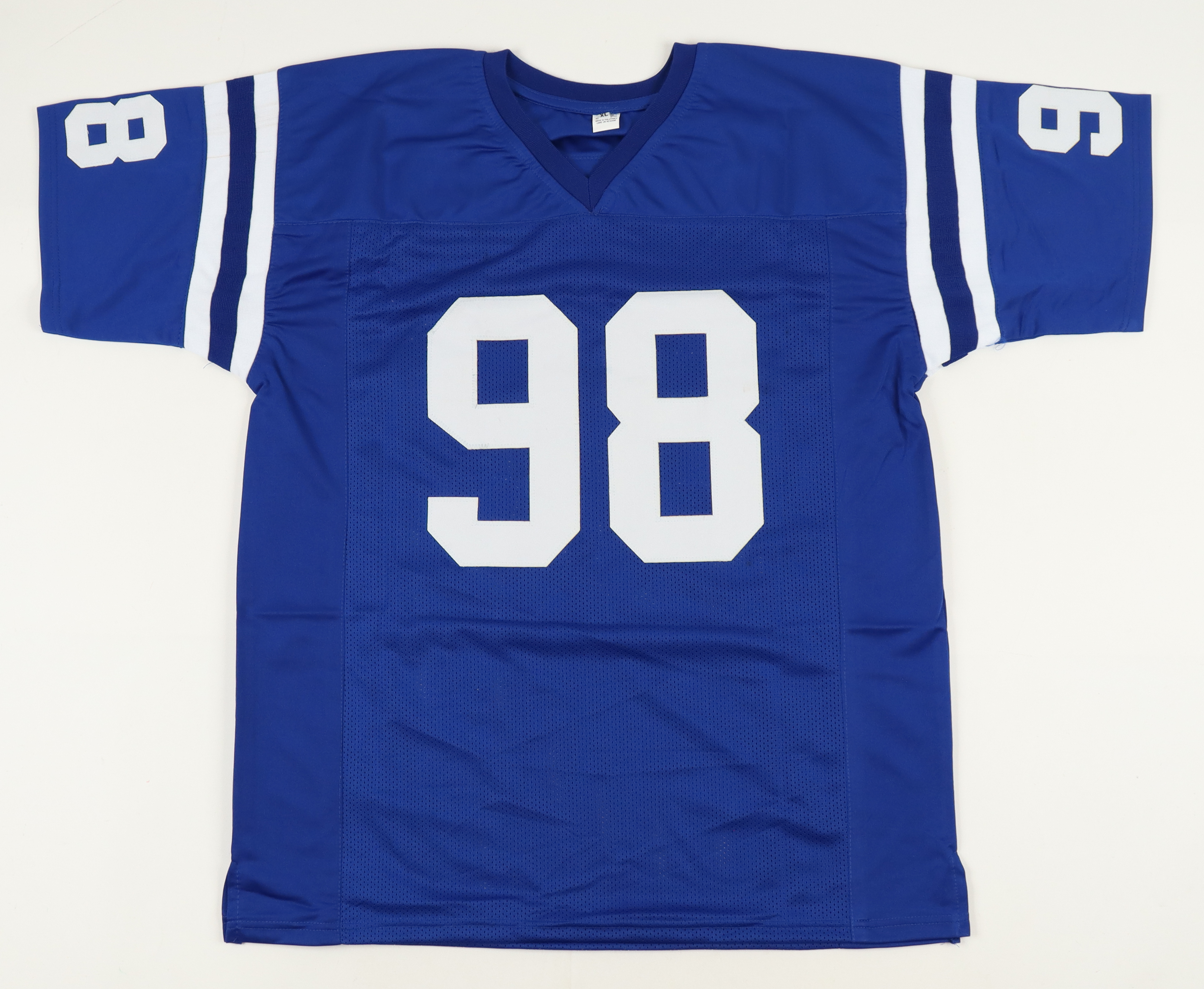 Robert Mathis Signed Jersey Inscribed "52 FF's" (Mathis) at PristineAuction.com Robert Mathis Signed Jersey Inscribed "52 FF's" (Mathis) at PristineAuction.com