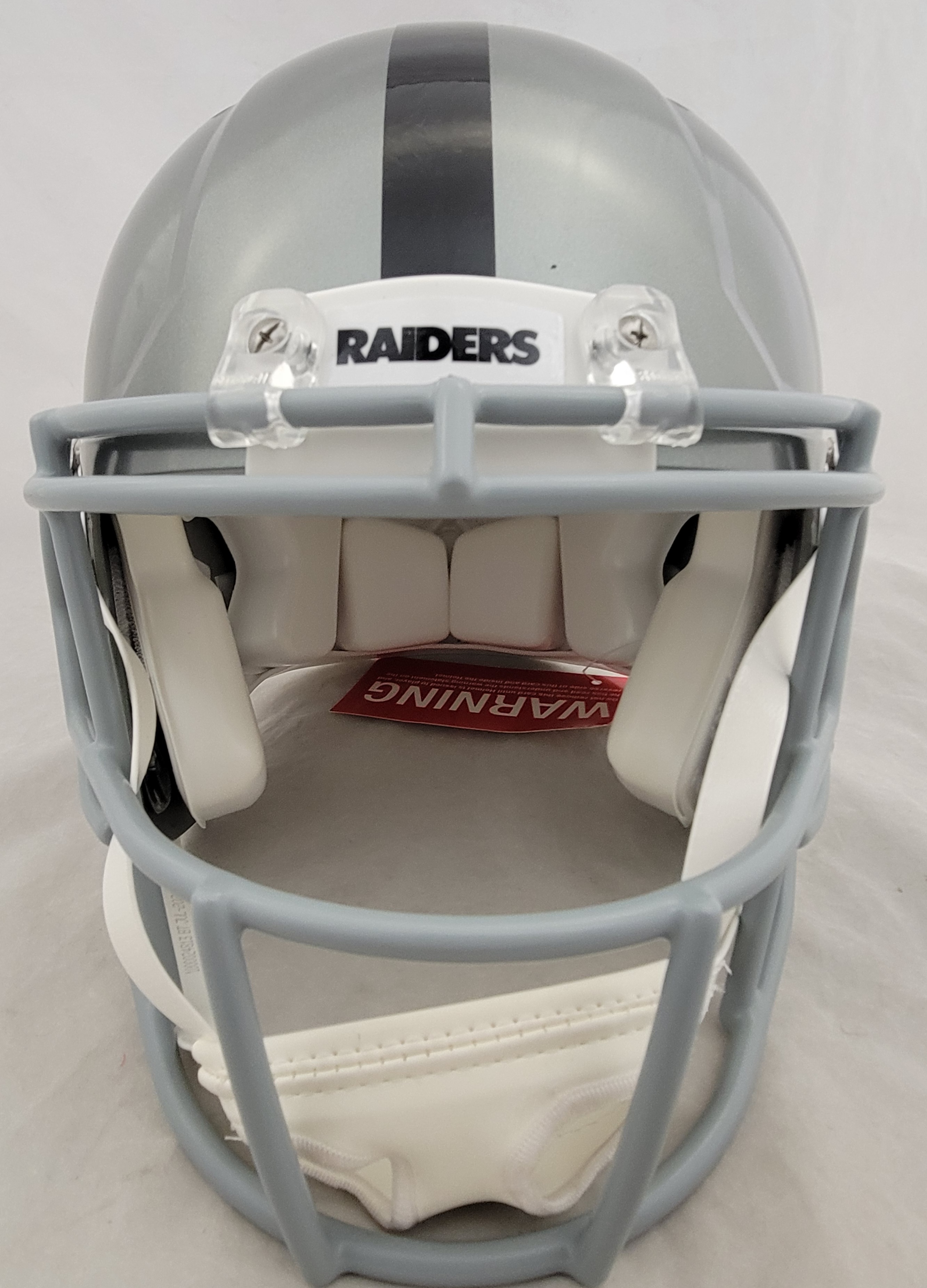 Bo Jackson Signed Raiders Full-Size Authentic On-Field Flash Alternate Speed Helmet (Beckett) at PristineAuction.com Bo Jackson Signed Raiders Full-Size Authentic On-Field Flash Alternate Speed Helmet (Beckett) at PristineAuction.com