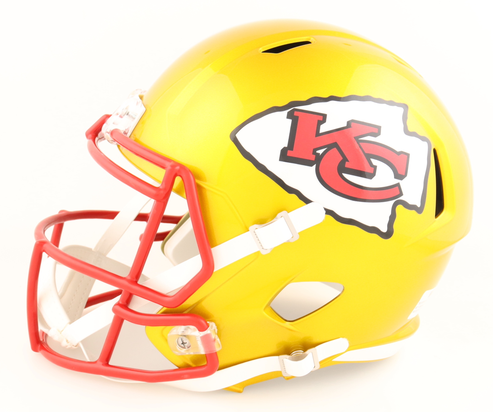 Marquez Valdes-Scantling Signed Chiefs Full-Size Flash Alternate Speed Helmet (Beckett) at PristineAuction.com Marquez Valdes-Scantling Signed Chiefs Full-Size Flash Alternate Speed Helmet (Beckett) at PristineAuction.com