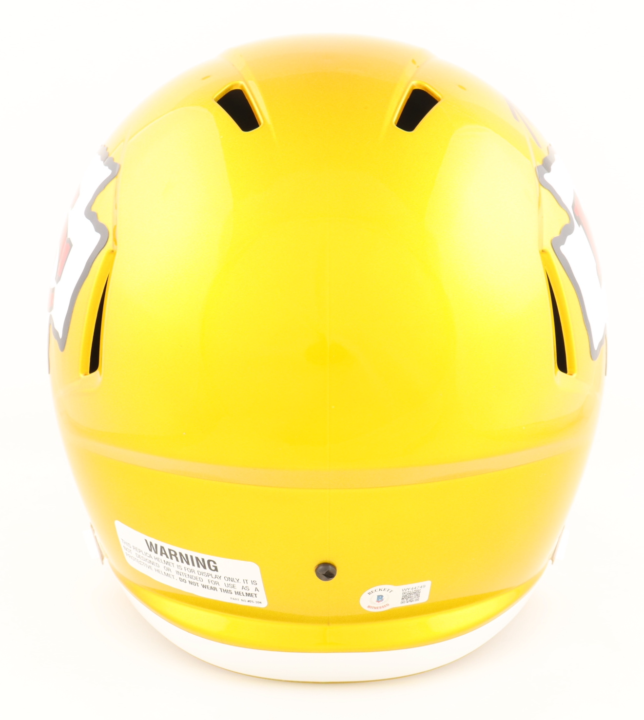 Marquez Valdes-Scantling Signed Chiefs Full-Size Flash Alternate Speed Helmet (Beckett) at PristineAuction.com Marquez Valdes-Scantling Signed Chiefs Full-Size Flash Alternate Speed Helmet (Beckett) at PristineAuction.com