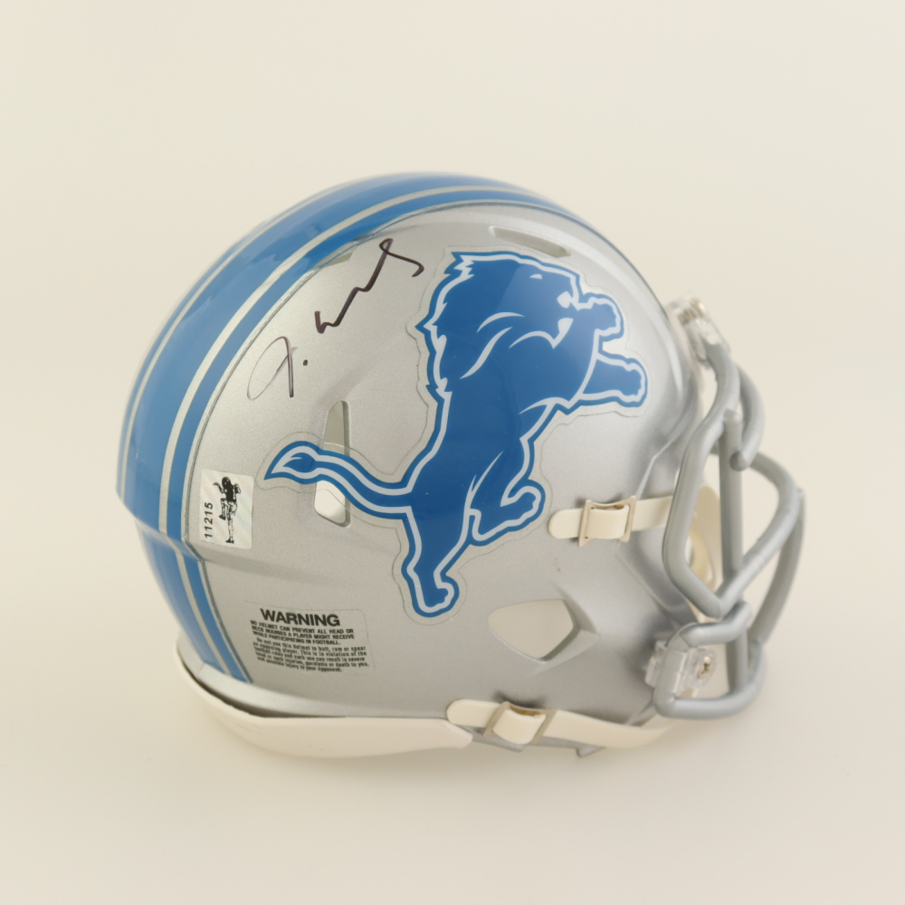 Craig James Signed SMU Mini Football Helmet (JSA)