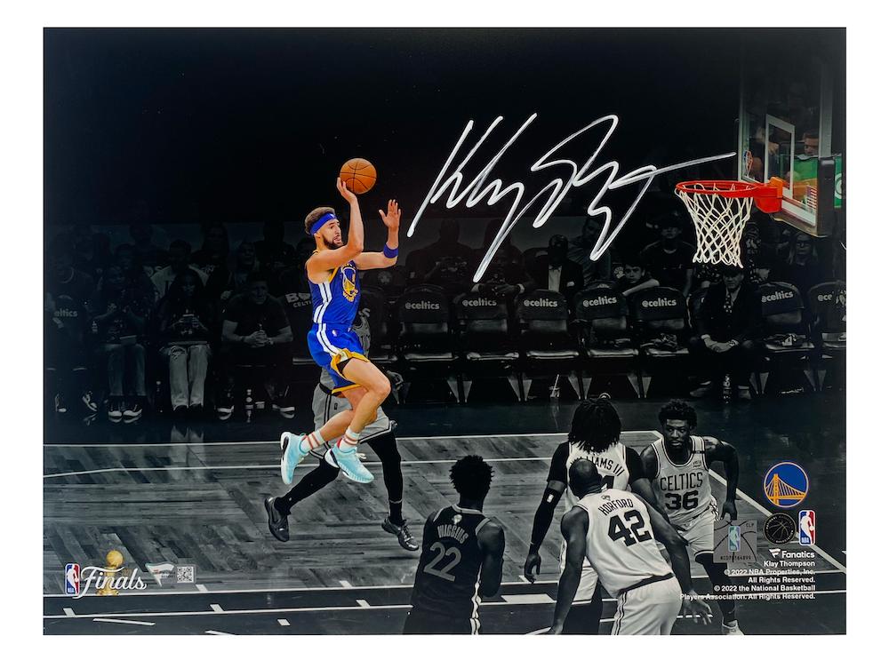 Klay Thompson Signed Warriors 11x14 Photo (Fanatics) at PristineAuction.com Klay Thompson Signed Warriors 11x14 Photo (Fanatics) at PristineAuction.com