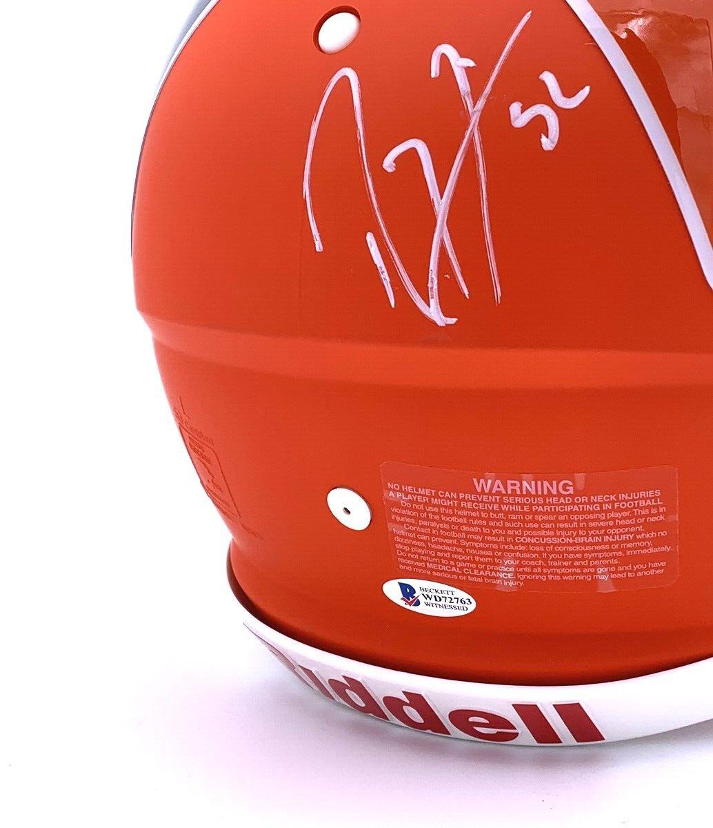 Miami Hurricanes Full-Size Authentic On-Field AMP Alternate Speed Helmet Signed by (4) with Ray Lewis, Ed Reed, Warren Sapp & Michael Irvin Inscribed "Canes & Cal" (Beckett) at PristineAuction.com Miami Hurricanes Full-Size Authentic On-Field AMP Alternate Speed Helmet Signed by (4) with Ray Lewis, Ed Reed, Warren Sapp & Michael Irvin Inscribed "Canes & Cal" (Beckett) at PristineAuction.com