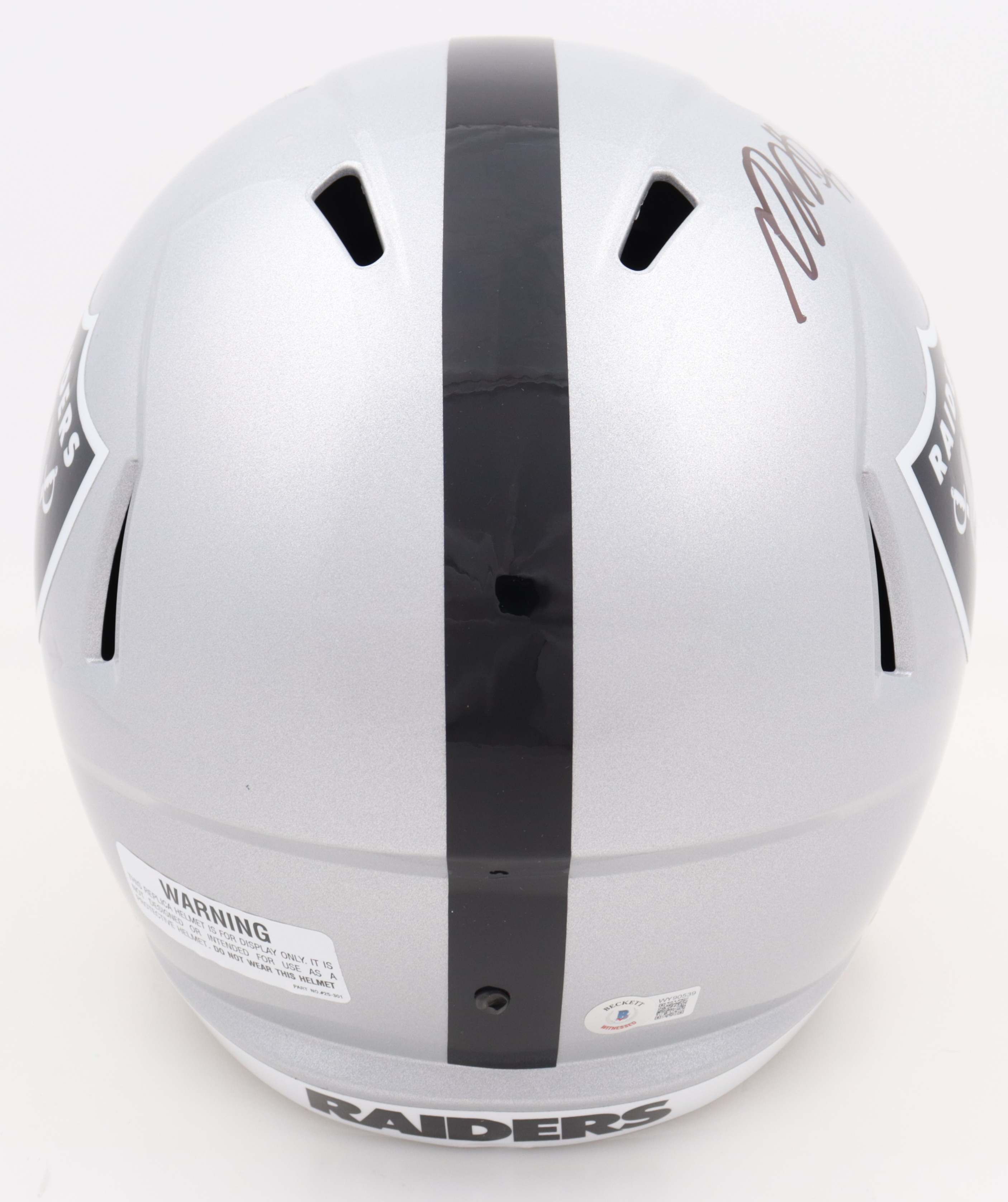 Davante Adams Signed Raiders Full Size Speed Helmet (Beckett) at PristineAuction.com Davante Adams Signed Raiders Full Size Speed Helmet (Beckett) at PristineAuction.com