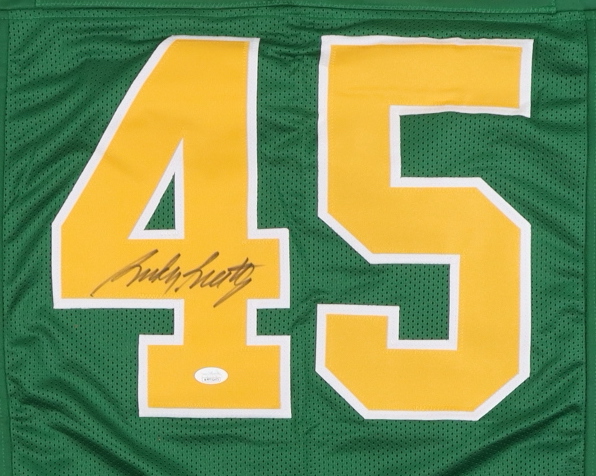 Rudy Ruettiger Signed Jersey (JSA) at PristineAuction.com Rudy Ruettiger Signed Jersey (JSA) at PristineAuction.com