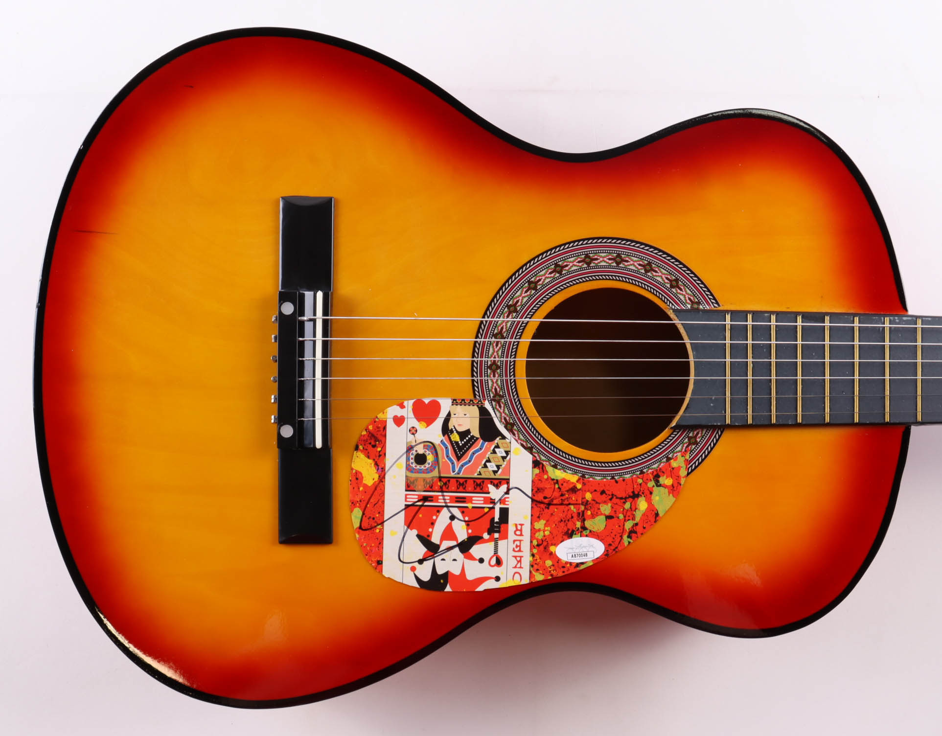 Ed Sheeran Signed Custom 39" Acoustic Guitar (JSA) at PristineAuction.com Ed Sheeran Signed Custom 39" Acoustic Guitar (JSA) at PristineAuction.com