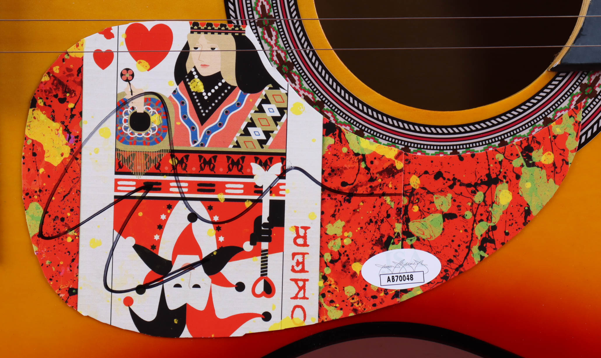 Ed Sheeran Signed Custom 39" Acoustic Guitar (JSA) at PristineAuction.com Ed Sheeran Signed Custom 39" Acoustic Guitar (JSA) at PristineAuction.com