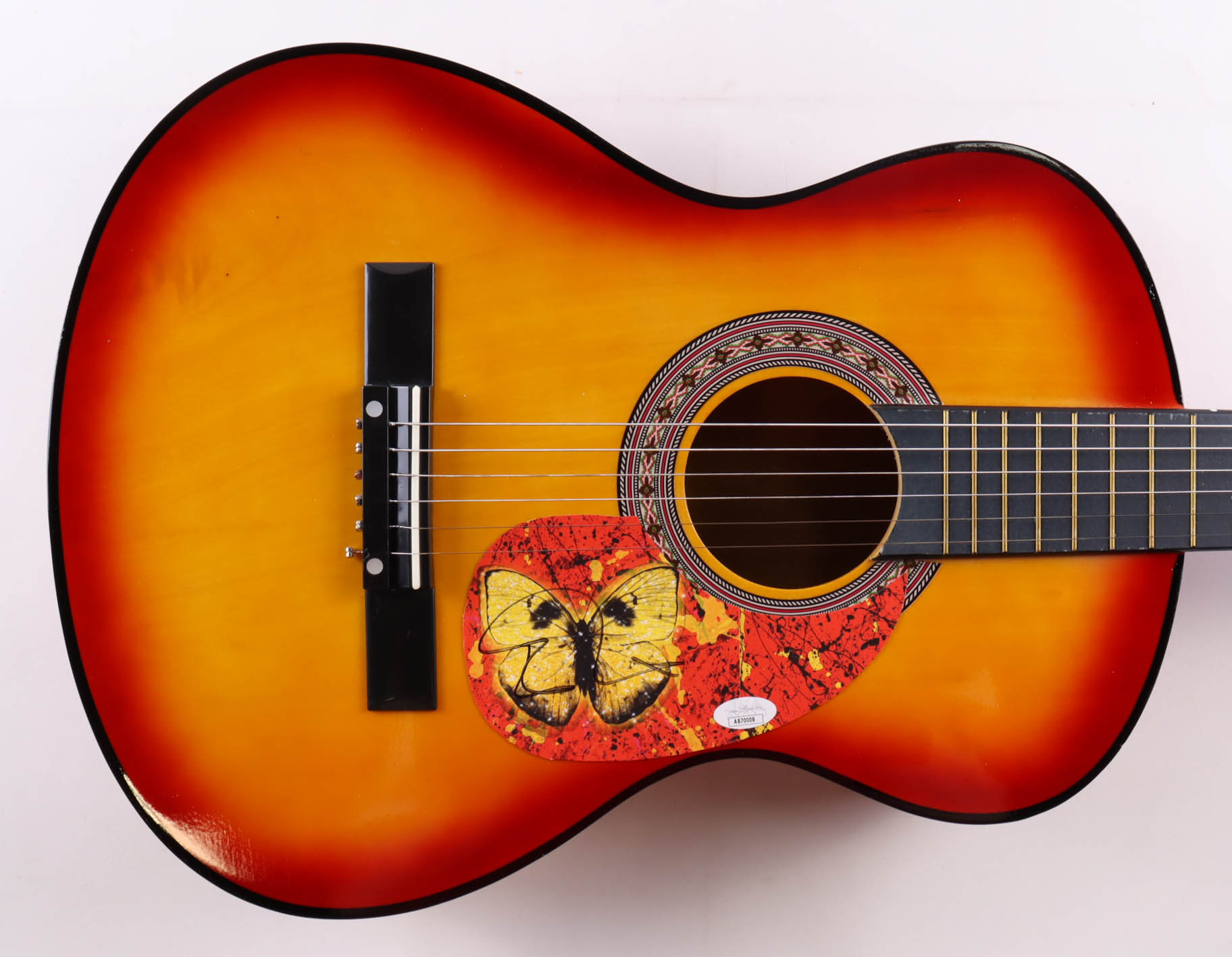 Ed Sheeran Signed Custom 39" Acoustic Guitar (JSA) at PristineAuction.com Ed Sheeran Signed Custom 39" Acoustic Guitar (JSA) at PristineAuction.com