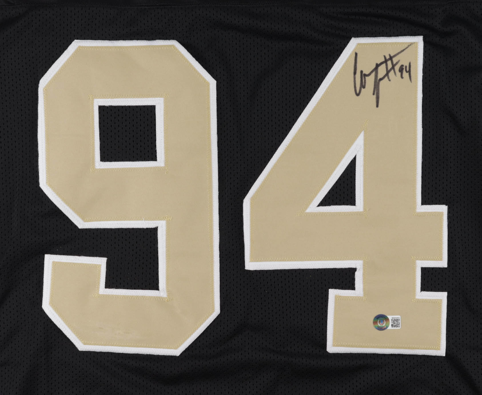 Cameron Jordan Signed Jersey (Beckett) at PristineAuction.com Cameron Jordan Signed Jersey (Beckett) at PristineAuction.com