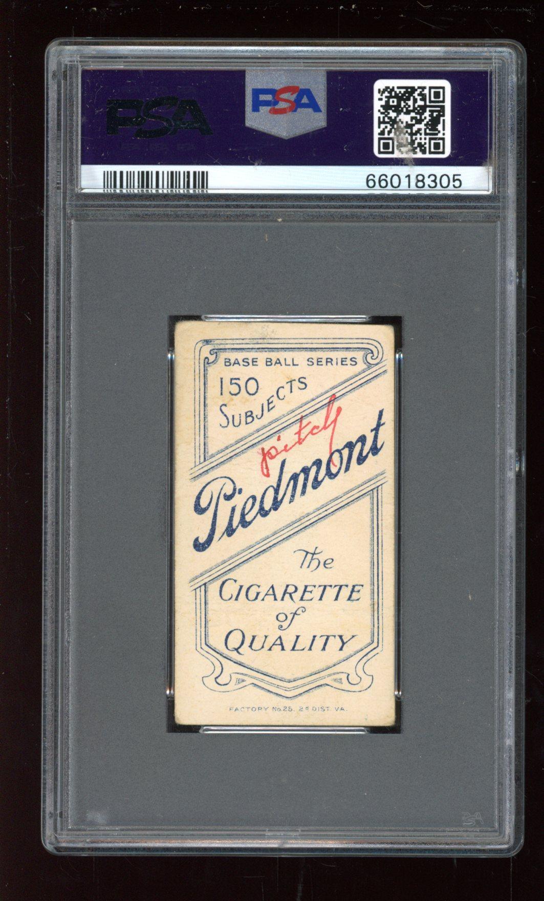 Mordecai Brown 1909-11 T206 #59 Portrait (PSA 1 MK) at PristineAuction.com Mordecai Brown 1909-11 T206 #59 Portrait (PSA 1 MK) at PristineAuction.com