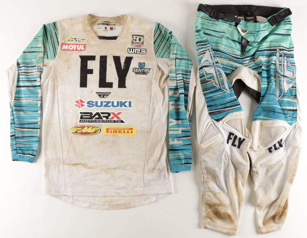 Derek Drake Race Worn Uniform with Jersey & Pants (PA) | Pristine Auction