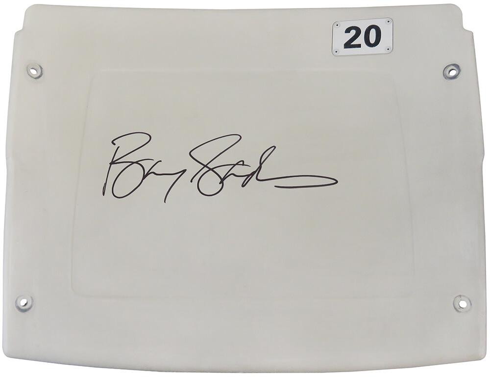 Barry Sanders Signed Detroit Silverdome Stadium Seatback (Schwartz) at PristineAuction.com Barry Sanders Signed Detroit Silverdome Stadium Seatback (Schwartz) at PristineAuction.com