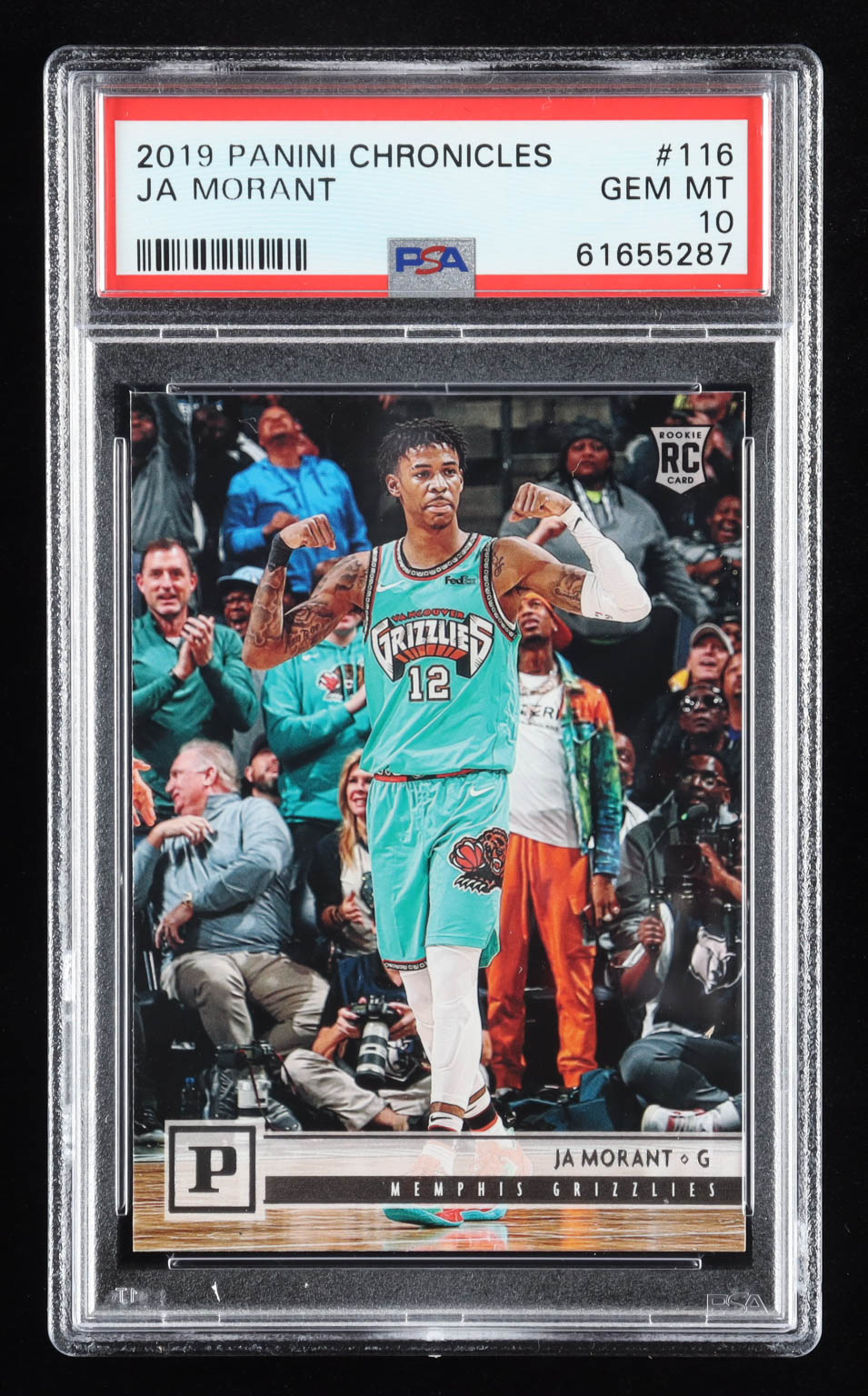 Ja Morant 2019-20 Panini Chronicles #116 RC (PSA) at PristineAuction.com Ja Morant 2019-20 Panini Chronicles #116 RC (PSA) at PristineAuction.com