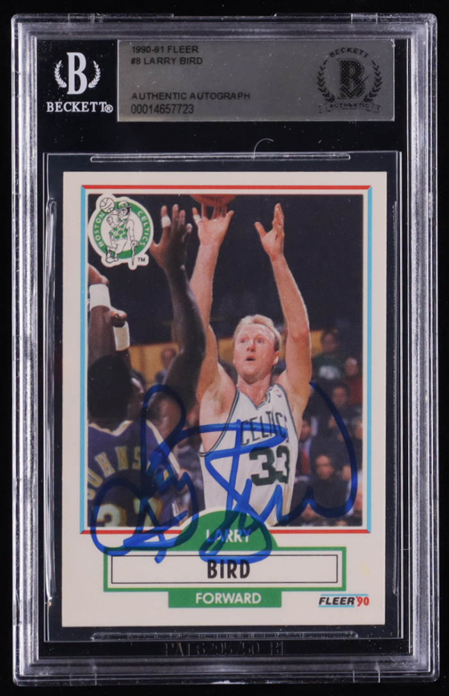 1990 Fleer Larry Bird #8 Basketball - VCP Price Guide