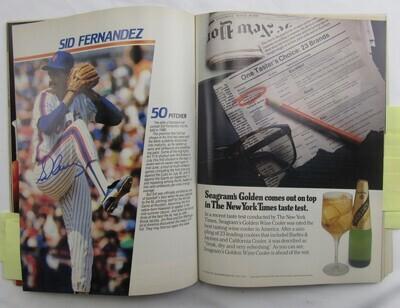 1986 Mets World Series Program Signed By (21) with Dwight Gooden, Darryl Strawberry, Gary Carter (JSA) at PristineAuction.com 1986 Mets World Series Program Signed By (21) with Dwight Gooden, Darryl Strawberry, Gary Carter (JSA) at PristineAuction.com