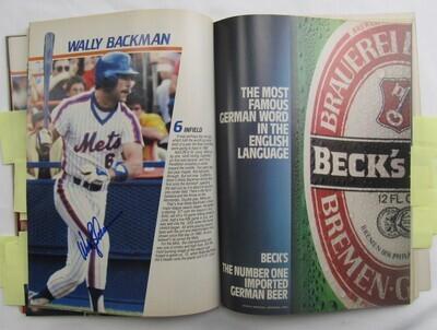 1986 Mets World Series Program Signed By (21) with Dwight Gooden, Darryl Strawberry, Gary Carter (JSA) at PristineAuction.com 1986 Mets World Series Program Signed By (21) with Dwight Gooden, Darryl Strawberry, Gary Carter (JSA) at PristineAuction.com