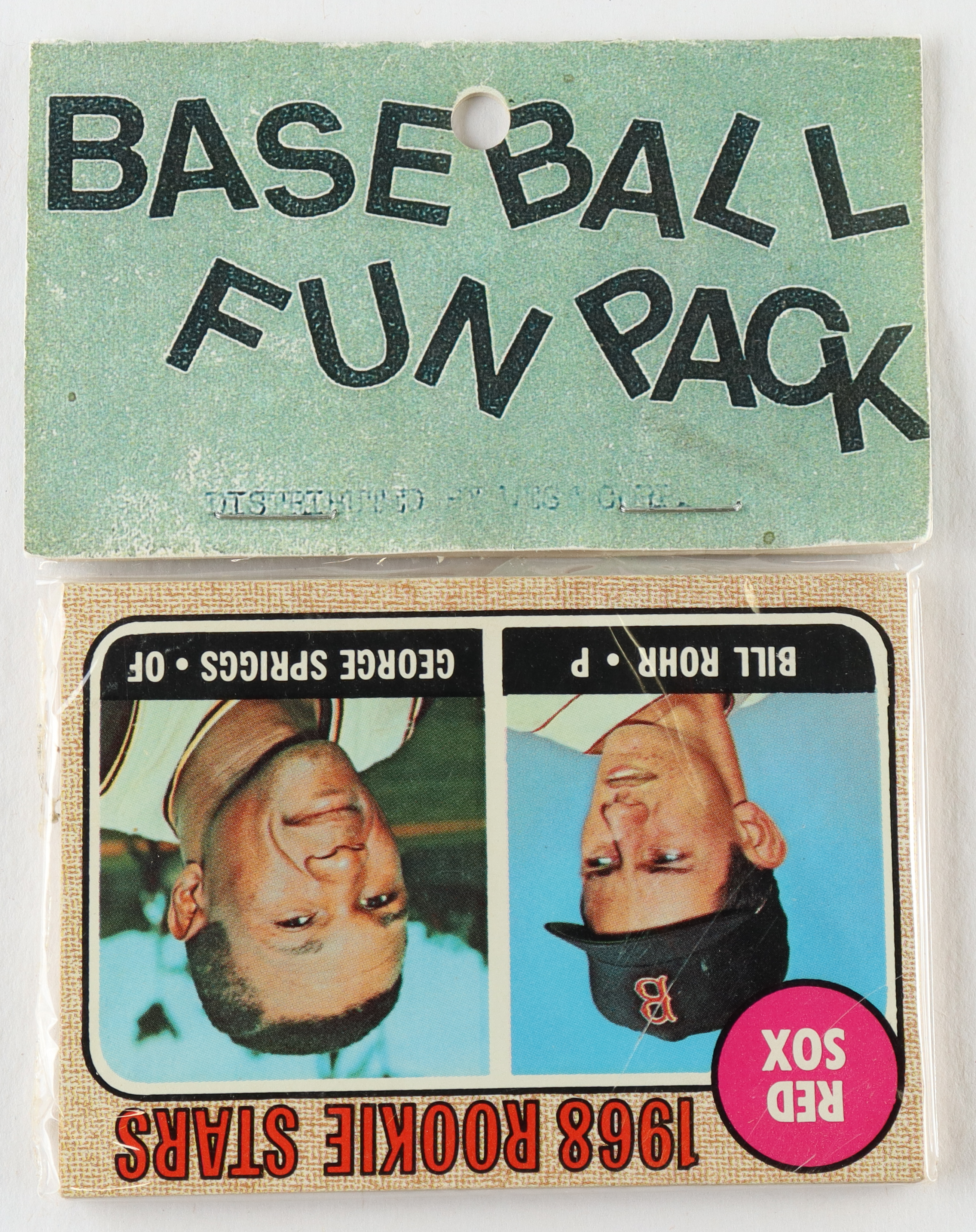 1968 Topps Baseball Card Fun Pack with (10) Cards at PristineAuction.com 1968 Topps Baseball Card Fun Pack with (10) Cards at PristineAuction.com