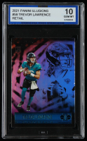 Trevor Lawrence 2021 Panini Illusions Retail #59 (ISA 10) at PristineAuction.com