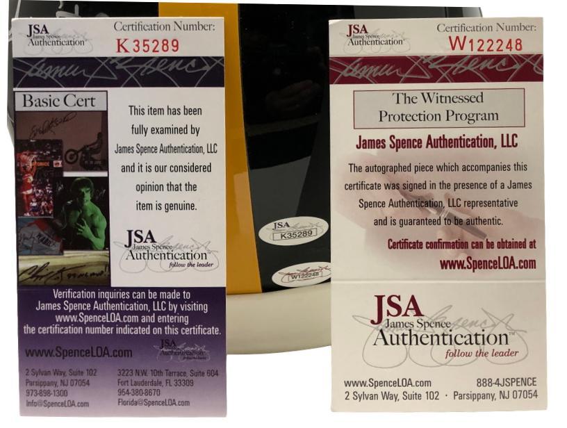 Pittsburgh Steelers Full Size Helmet Signed by The Greats (6) with Donnie Shell, L.C. Greenwood, Louis Lipps, Yancey Thigpen with Multiple Inscriptions (JSA) at PristineAuction.com Pittsburgh Steelers Full Size Helmet Signed by The Greats (6) with Donnie Shell, L.C. Greenwood, Louis Lipps, Yancey Thigpen with Multiple Inscriptions (JSA) at PristineAuction.com