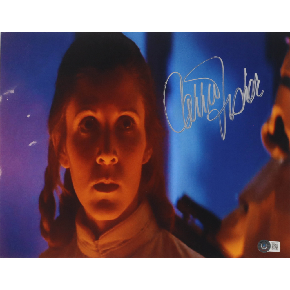 CARRIE FISHER signed autographed photo classic Star Wars COA Hologram main image 1