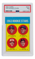 Pedro Gonzalez / Ken McMullen / Al Weis / Pete Rose 1963 Topps #537 Rookie Stars RC (PSA 7) at PristineAuction.com