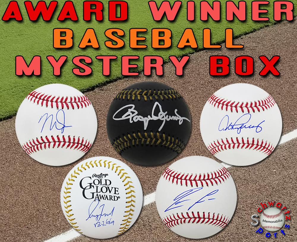 Schwartz Sports Baseball AWARD WINNER Signed Baseball Mystery Box Series 18 (Limited to 150