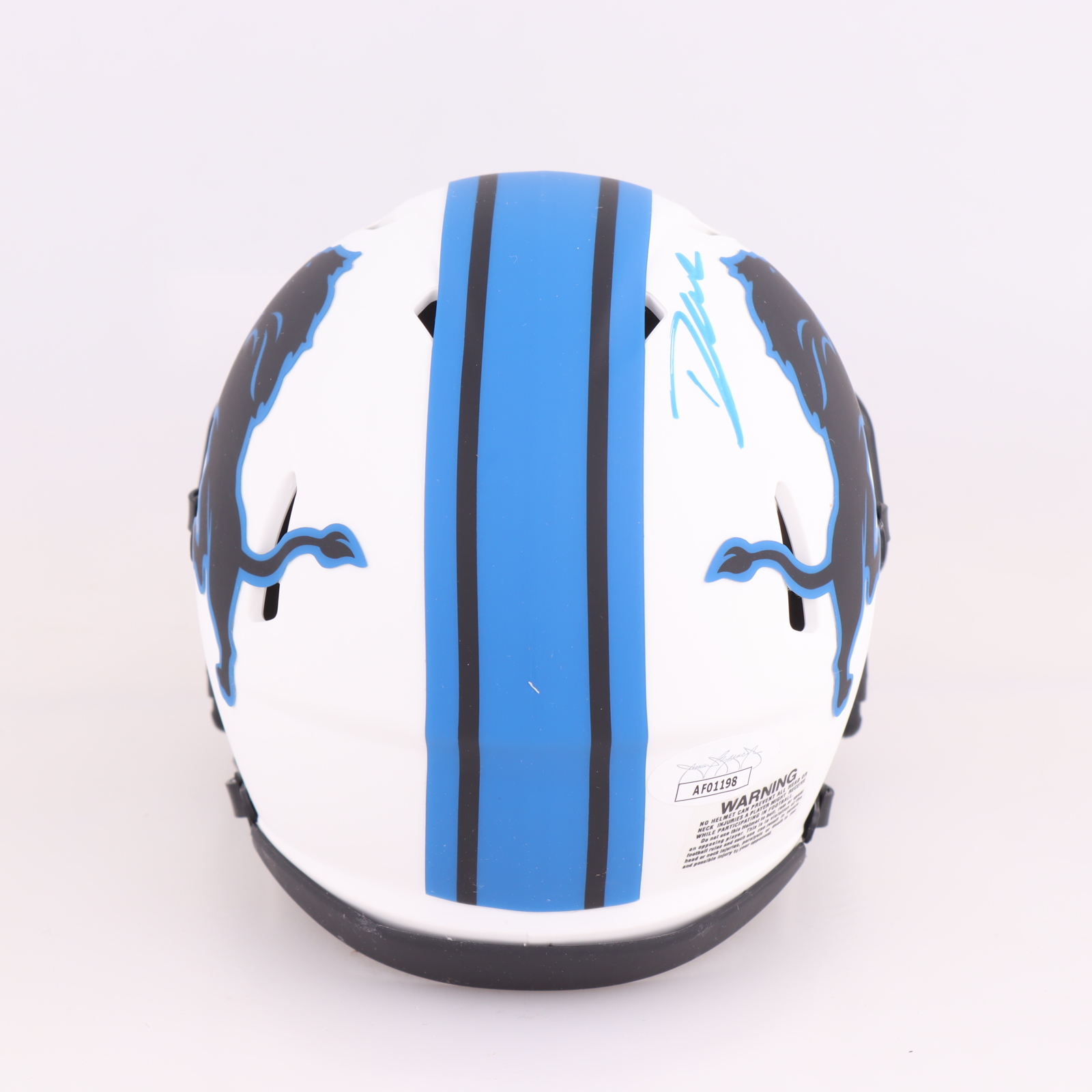 D'Andre Swift Signed Lions Lunar Eclipse Alternate Speed Mini Helmet (JSA) at PristineAuction.com D'Andre Swift Signed Lions Lunar Eclipse Alternate Speed Mini Helmet (JSA) at PristineAuction.com