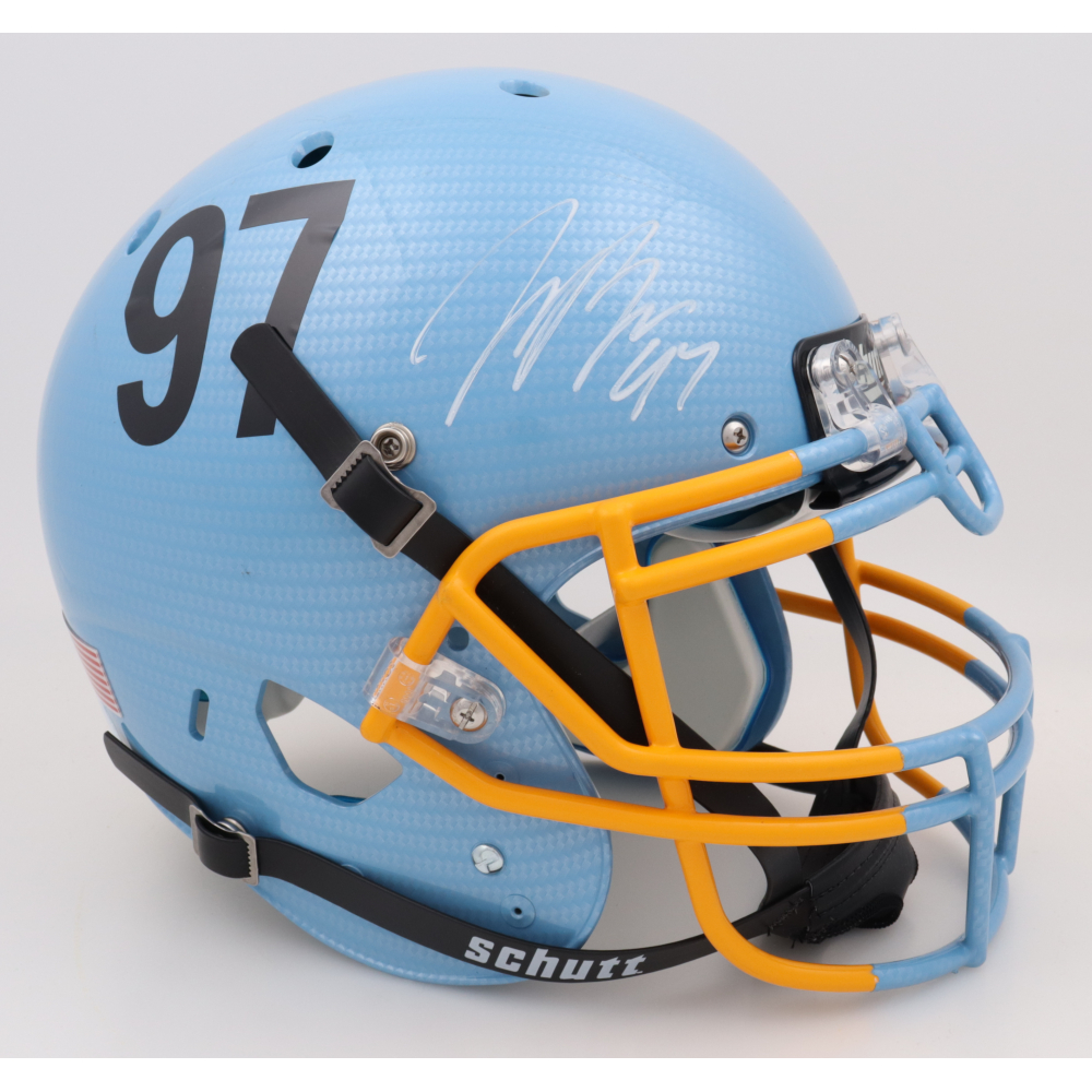 Joey Bosa Signed FullSize Carbon Fiber Football Helmet (JSA
