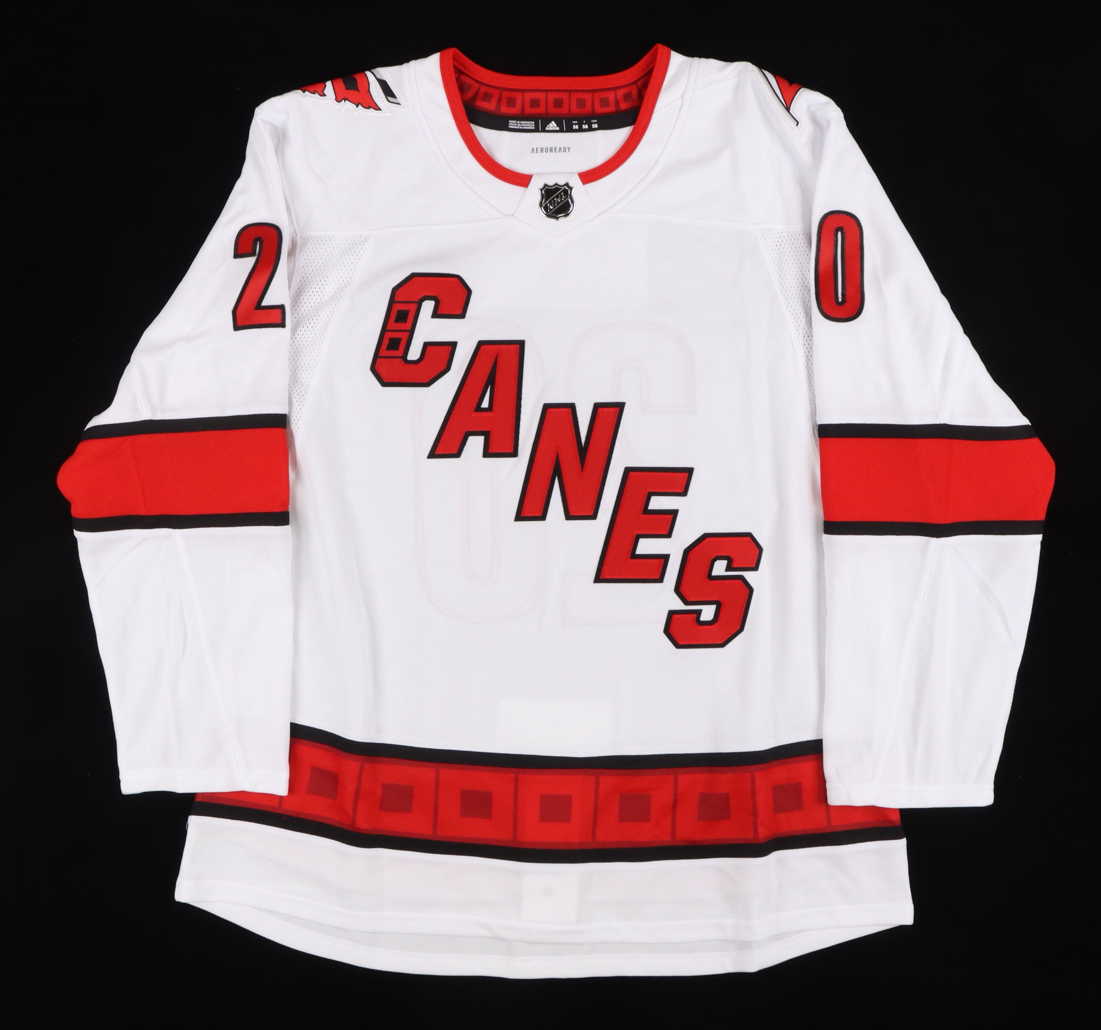 Sebastian Aho Signed Hurricanes Jersey (COJO) at PristineAuction.com Sebastian Aho Signed Hurricanes Jersey (COJO) at PristineAuction.com