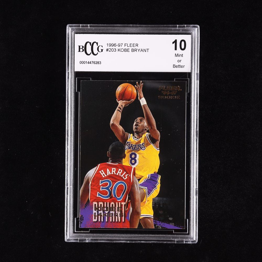 Kobe Bryant 1996-97 Fleer #203 RC (BCCG 10) | Pristine Auction