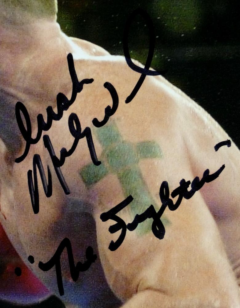 "Irish" Micky Ward Signed Custom Framed Photo Inscribed "The Fighter" (Beckett) at PristineAuction.com "Irish" Micky Ward Signed Custom Framed Photo Inscribed "The Fighter" (Beckett) at PristineAuction.com