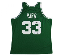 Larry Bird Signed Celtics Mitchell & Ness Authentic Jersey (Radtke) at PristineAuction.com