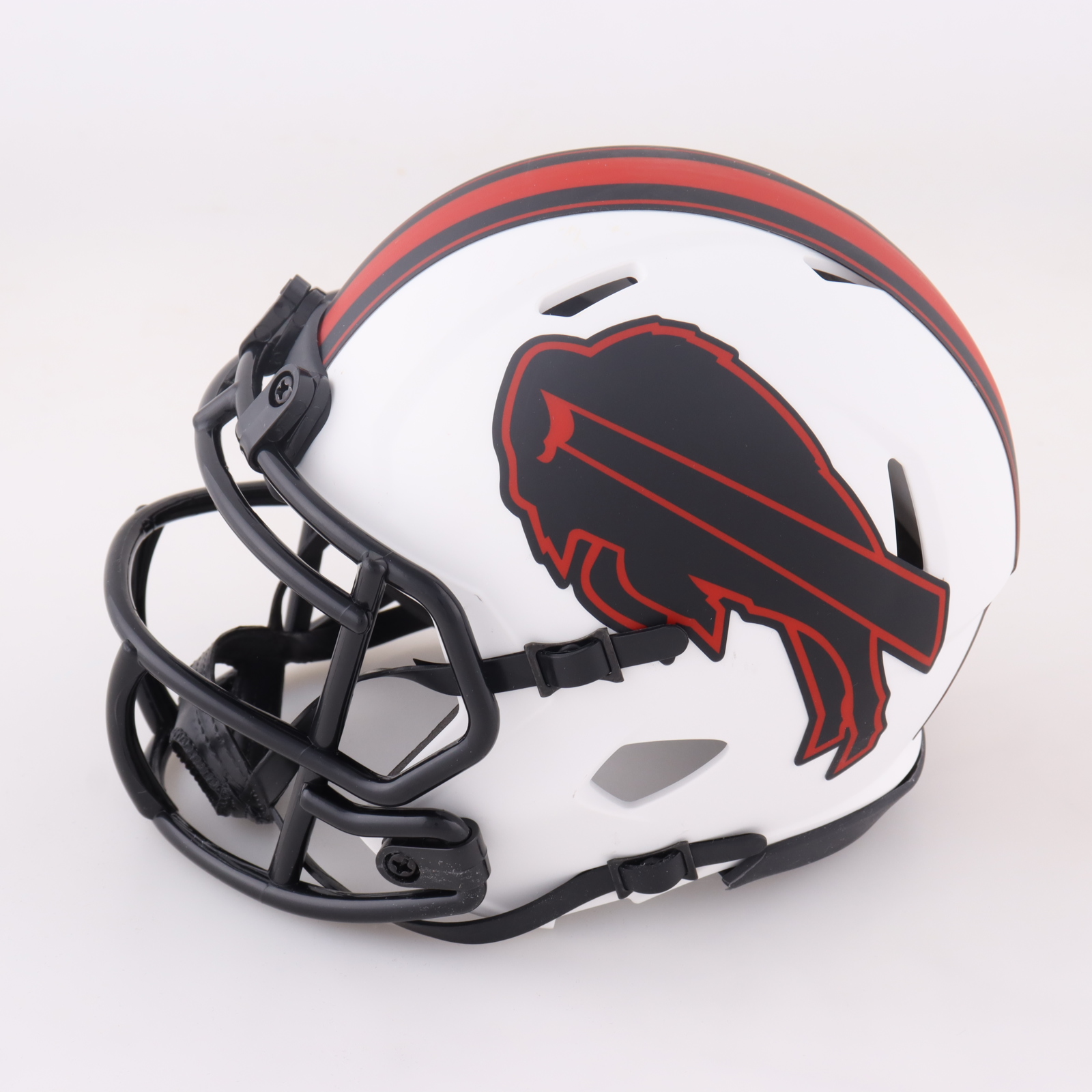 Tremaine Edmunds Signed Bills Lunar Eclipse Alternate Speed Mini Helmet (Beckett) at PristineAuction.com Tremaine Edmunds Signed Bills Lunar Eclipse Alternate Speed Mini Helmet (Beckett) at PristineAuction.com
