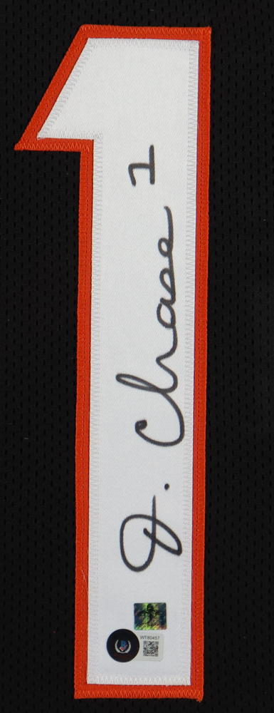 Ja'Marr Chase Signed Custom Framed Jersey Display (Beckett & Chase) at PristineAuction.com Ja'Marr Chase Signed Custom Framed Jersey Display (Beckett & Chase) at PristineAuction.com