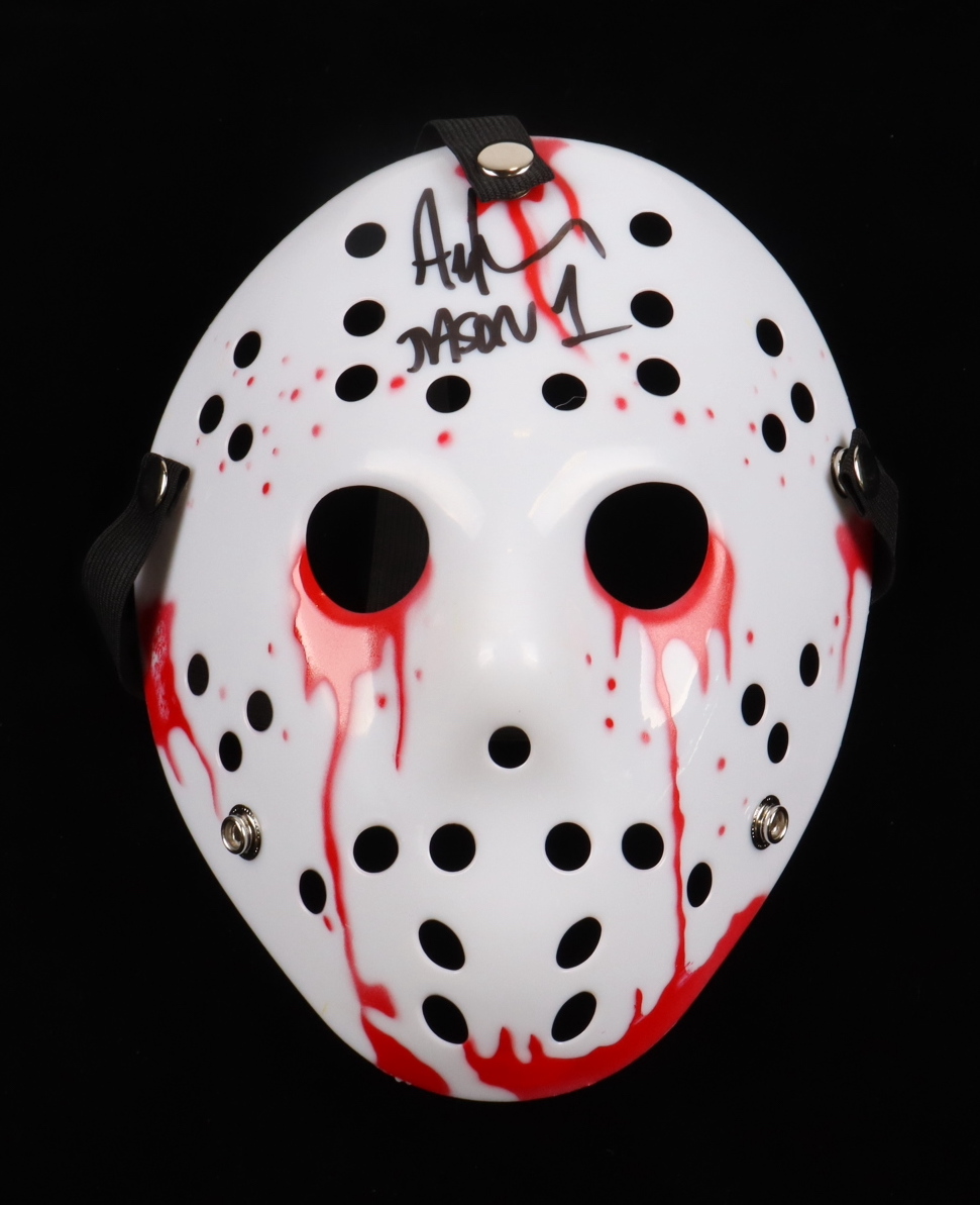 Ari Lehman Signed "Friday the 13th" Mask Inscribed "Jason 1" (JSA) at PristineAuction.com Ari Lehman Signed "Friday the 13th" Mask Inscribed "Jason 1" (JSA) at PristineAuction.com